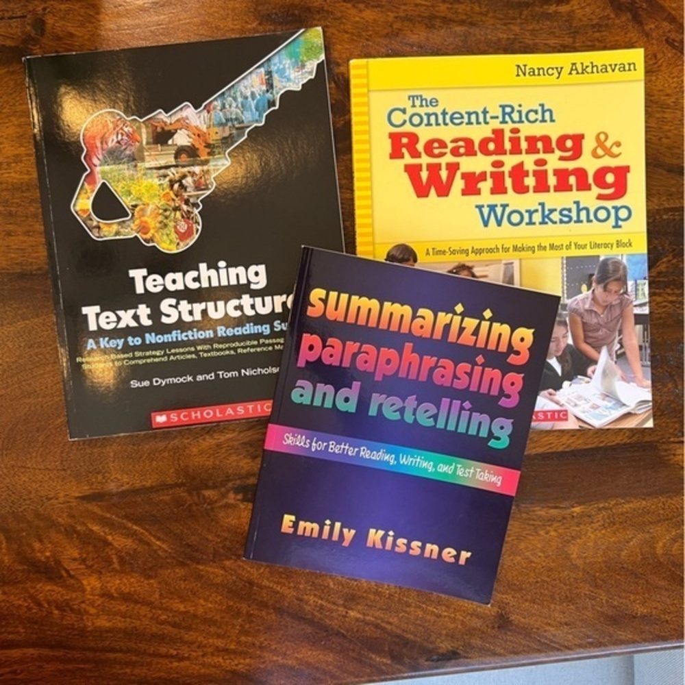 Reading and Writing TPT Homeschool Book Bundle of 3